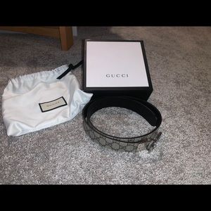 Gucci GG reversible belt size 34 men’s